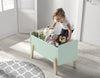 Cutie depozitare jucarii, din lemn de pin si MDF Kiddy Verde Mint, l80xA39xH47 cm (1)