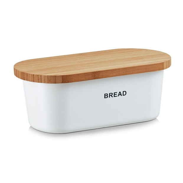 Cutie pentru paine Bread, din melamina si bambus, l36xA20xH14,5 cm (1) & ZLLRGMB-CUTIE-PAINE-BREAD