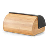 Cutie pentru paine, din bambus si metal, Bread Bin Natural / Negru, l39xA27xH19 cm (3)