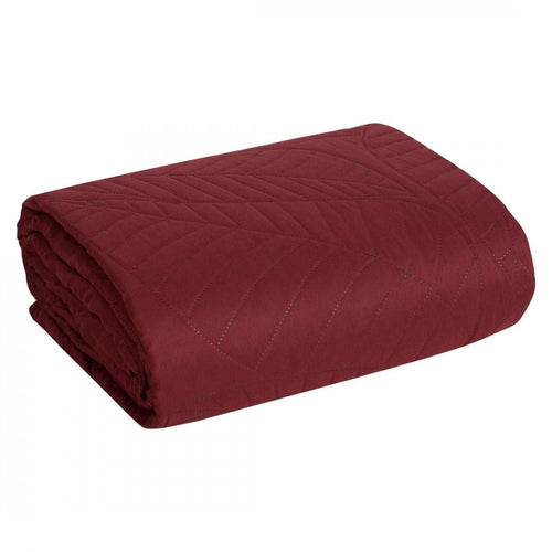 Cuvertura de pat, Boni 2 Caramiziu & ERFRNY-QUILT-COVER-BONI-II-BRICK-RED