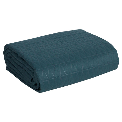 Cuvertura de pat, Boni 5 Teal & ERFRNY-QUILT-COVER-BONI-V-DARK-TURQUOISE