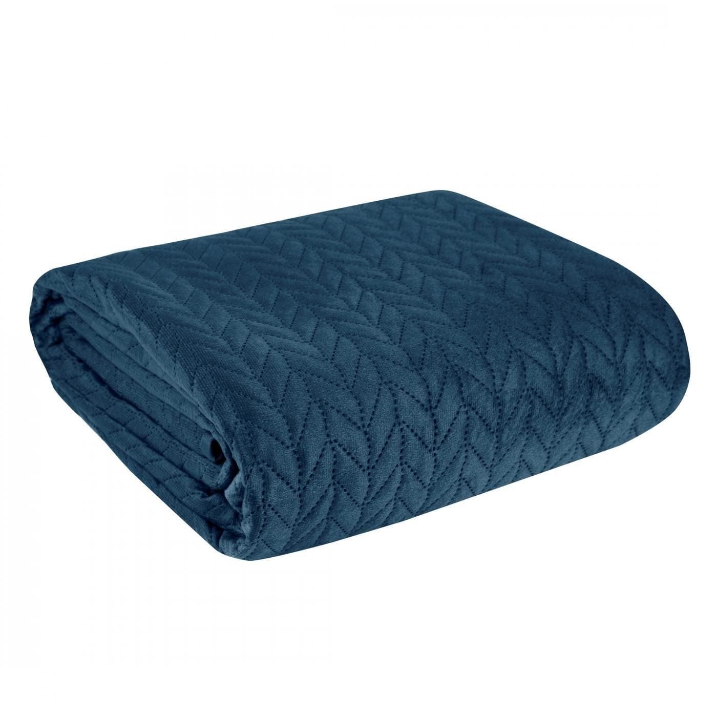 Cuvertura de pat, Luiz 3 Bleumarin & ERFRNY-QUILT-COVER-LUIZ-III-NAVY-BLUE