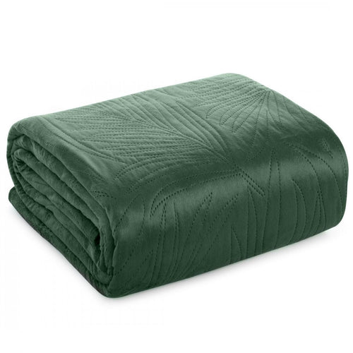 Cuvertura de pat, Luiz Verde Inchis & ERFRNY-QUILT-COVER-LUIZ-DARK-GREEN