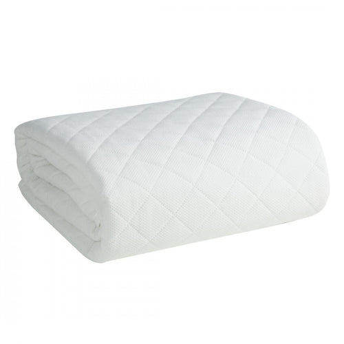 Cuvertura de pat, Milo Alb & ERFRNY-QUILT-COVER-MILO-WHITE