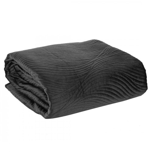 Cuvertura de pat, Ria 5 Negru & ERFRNY-QUILT-COVER-RIA-V-BLACK & ERFRNY-QUILT-COVER-RIA-V-BLACK