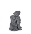 Decoratiune de gradina, din fibra de sticla, Pattaya Thinking Buddha Antracit, L27,5xl24,5xH35,5 cm (1)