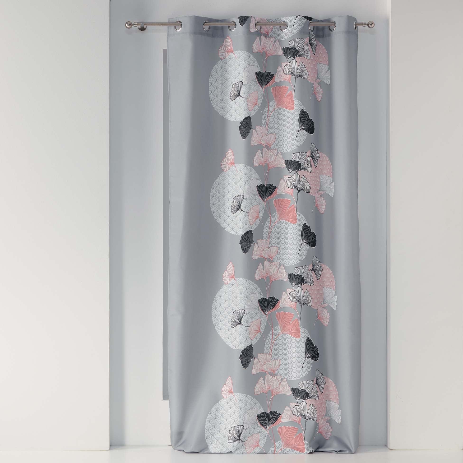 Draperie Eden Blush Gri, 140 x 260 cm