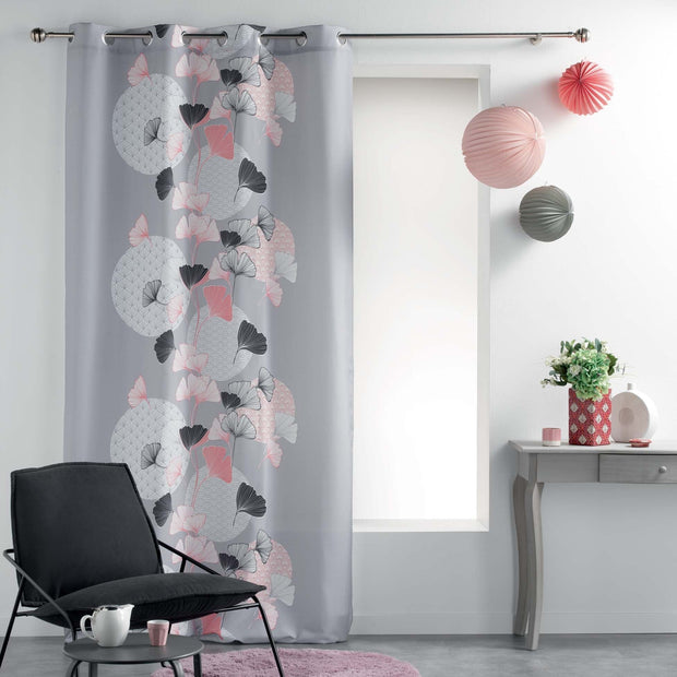 Draperie Eden Blush Gri, 140 x 260 cm (1)