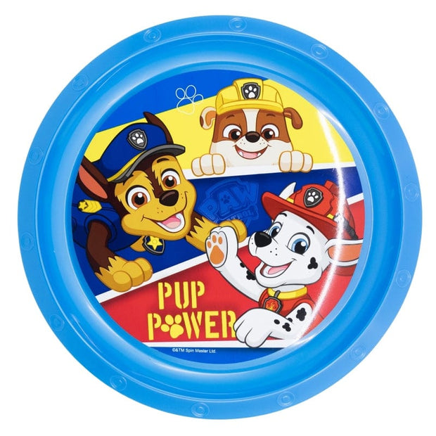 Farfurie pentru copii din plastic, Paw Patrol Multicolor, Ø21.5xH1.9 cm