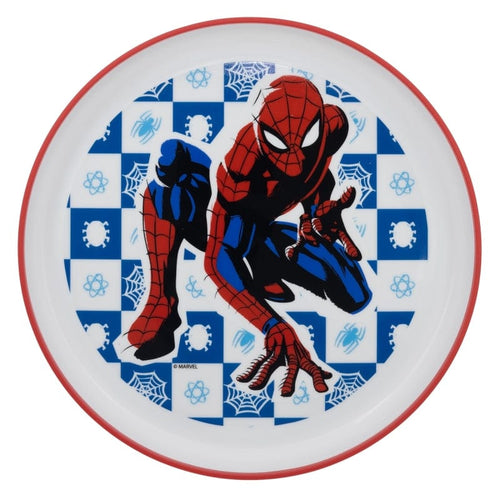 Farfurie pentru copii din plastic, Spider-Man Multicolor, Ø19.6xH2.5 cm