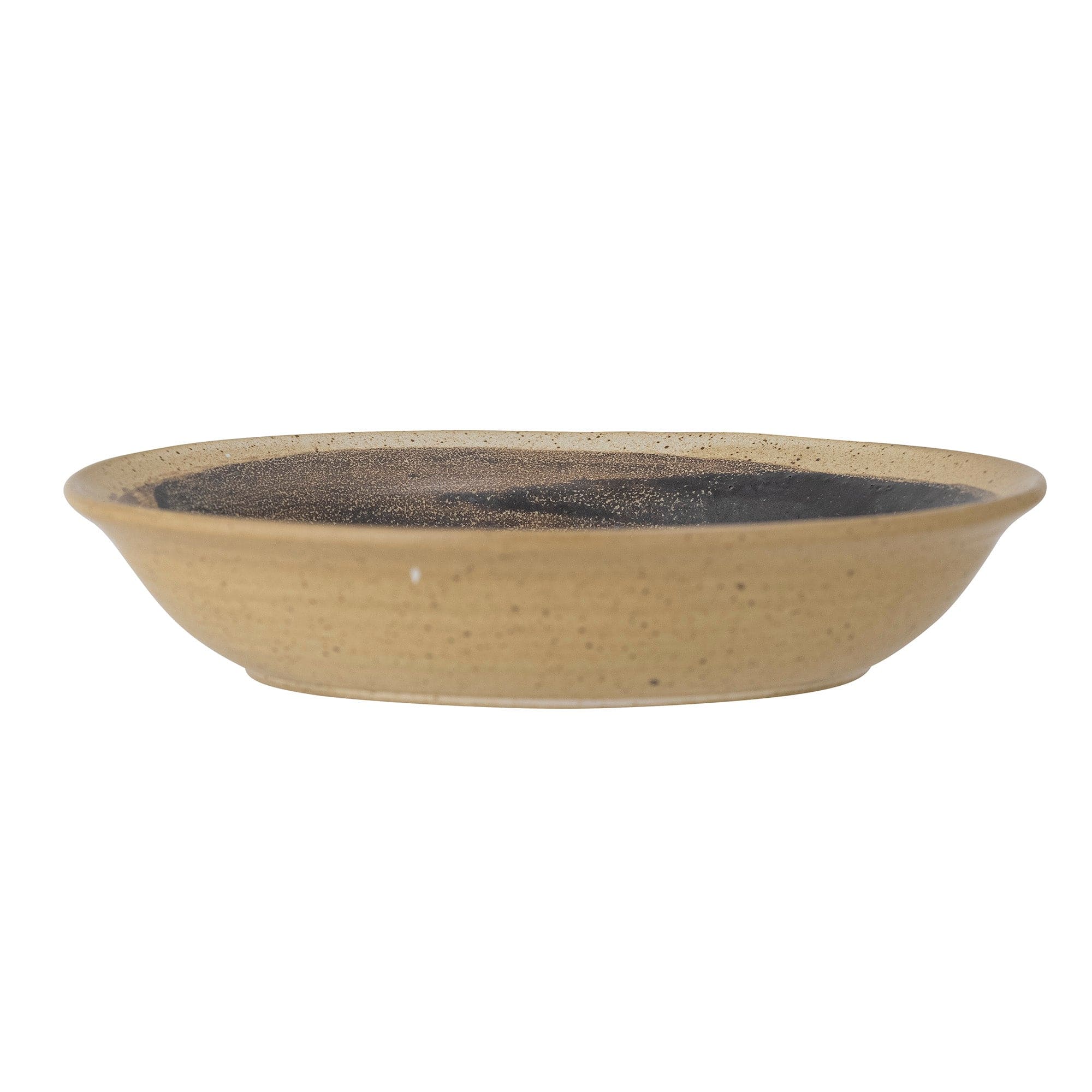 Farfurie pentru supa, din ceramica, Solange Natural, Ø22xH4,5 cm (1)