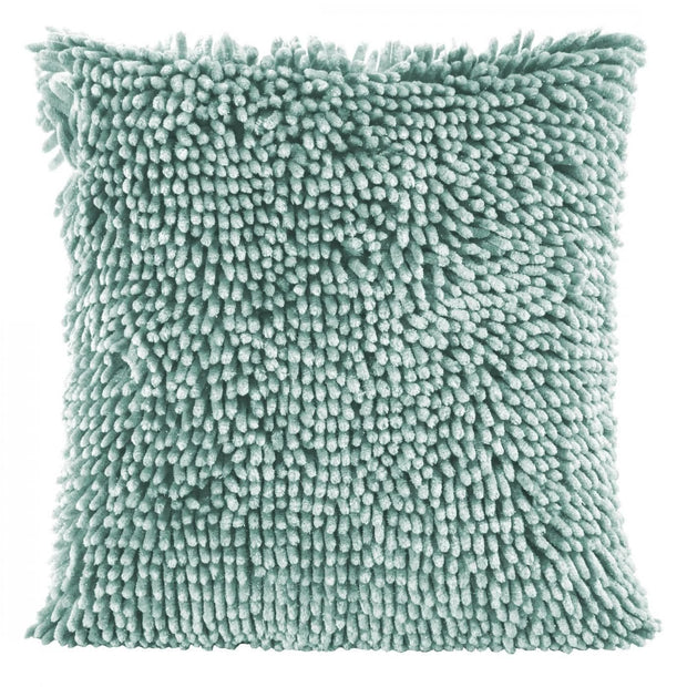 Eurofirany Gri Fata perna decorativa Shaggy 1, 40 x 40 cm