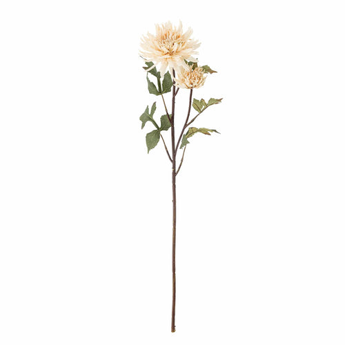 Bloomingville Fir floare artificiala, Chrysantemum Natural, H80 cm