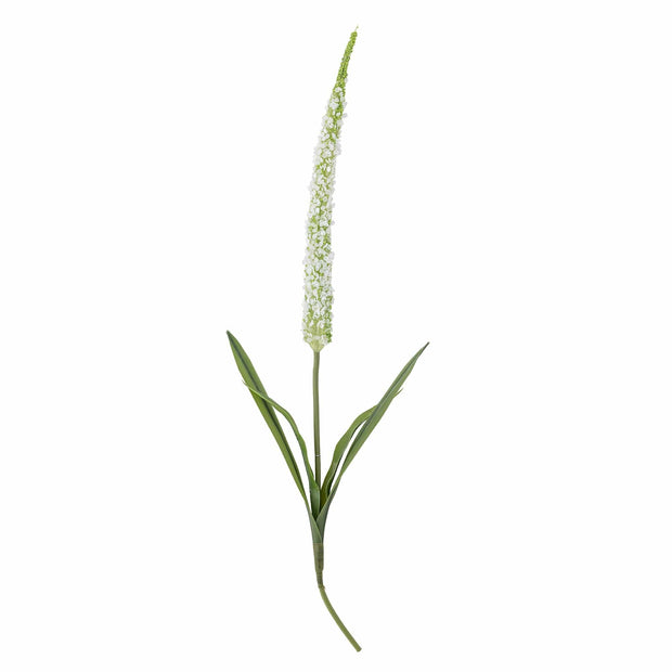 Fir floare artificiala, Foxtail Alb, H73 cm