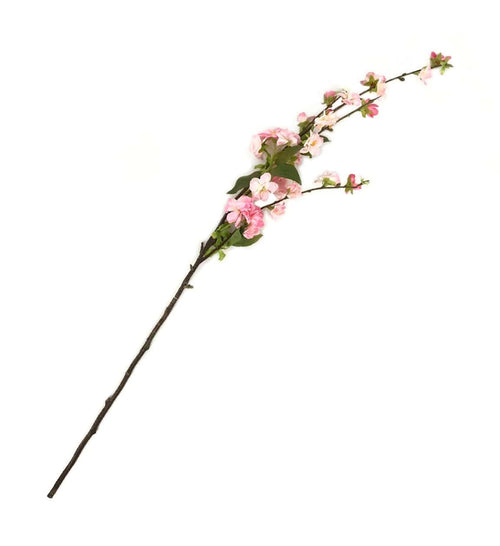 Fir floare artificiala Grace Roz, 88 cm