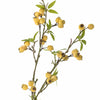 Fir floare artificiala, Hawthorn Galben, H84 cm (1)