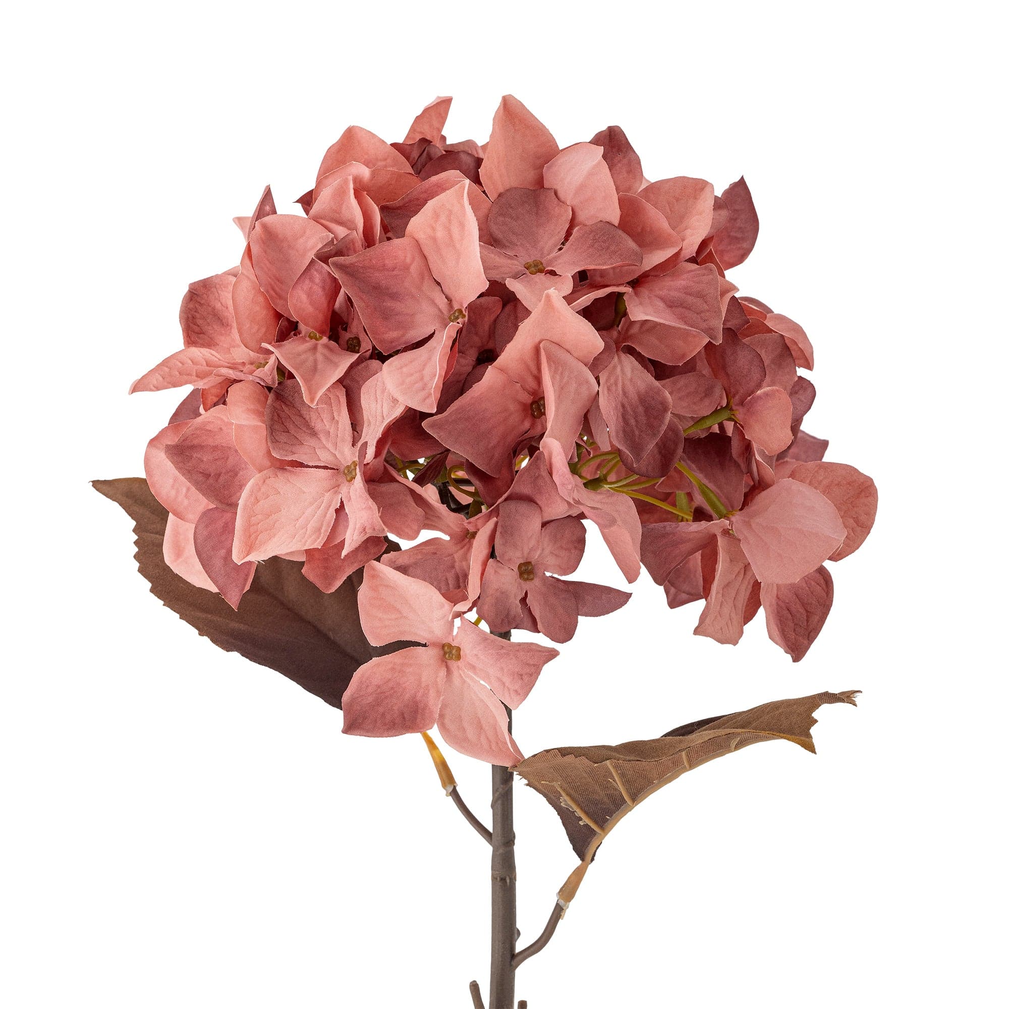 Fir floare artificiala, Hydrangea Roz, H65 cm (1)