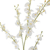 Fir floare artificiala, Orchid Alb, H91,5 cm (1)