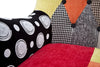 Fotoliu fix tapitat cu stofa, cu picioare din lemn Imperial Patchwork Multicolor, l73xA79xH106 cm (4)