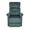 Fotoliu Recliner cu mecanism electric, tapitat cu stofa, Semir Velvet Verde, l80xA90xH92 cm (2)