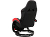 Dorel Home Fotoliu Recliner gaming tapitat cu piele ecologica, Jerome Negru / Rosu, l68xA82xH113 cm