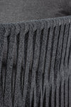 Bizzotto Fotoliu fix pentru gradina / terasa, din aluminiu si material textil, cu perne detasabile, Florencia Antracit, l80xA85xH86 cm