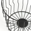 Fructiera Basket II, Metal Negru, Ø24xH19,5 cm (2)