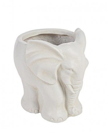 Ghiveci din Fiberclay, Garden Elephant S Ivoir, L27,5xl22xH26 cm (3)