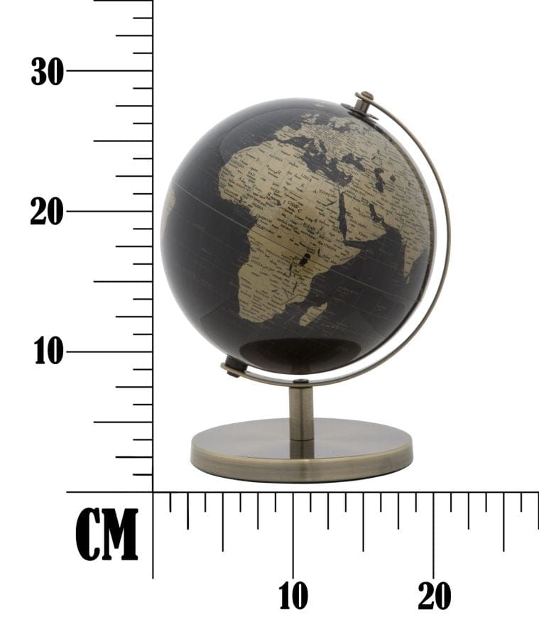 Glob pamantesc din plastic si metal Mapamond Medium Alama, Ø20xH28 cm (7)