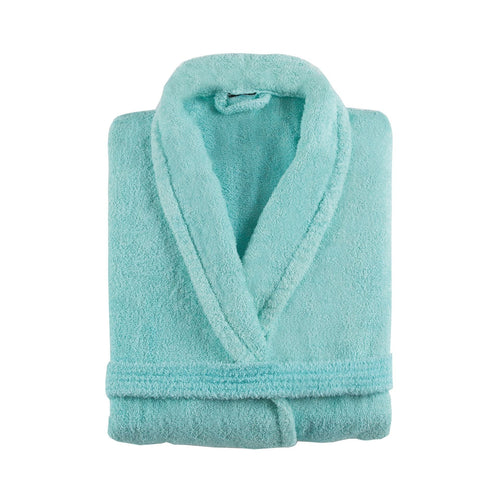 Halat de baie Unisex, din Bumbac, New Plus Teal & SRMPT-NEW-PLUS-14152-ARUBA