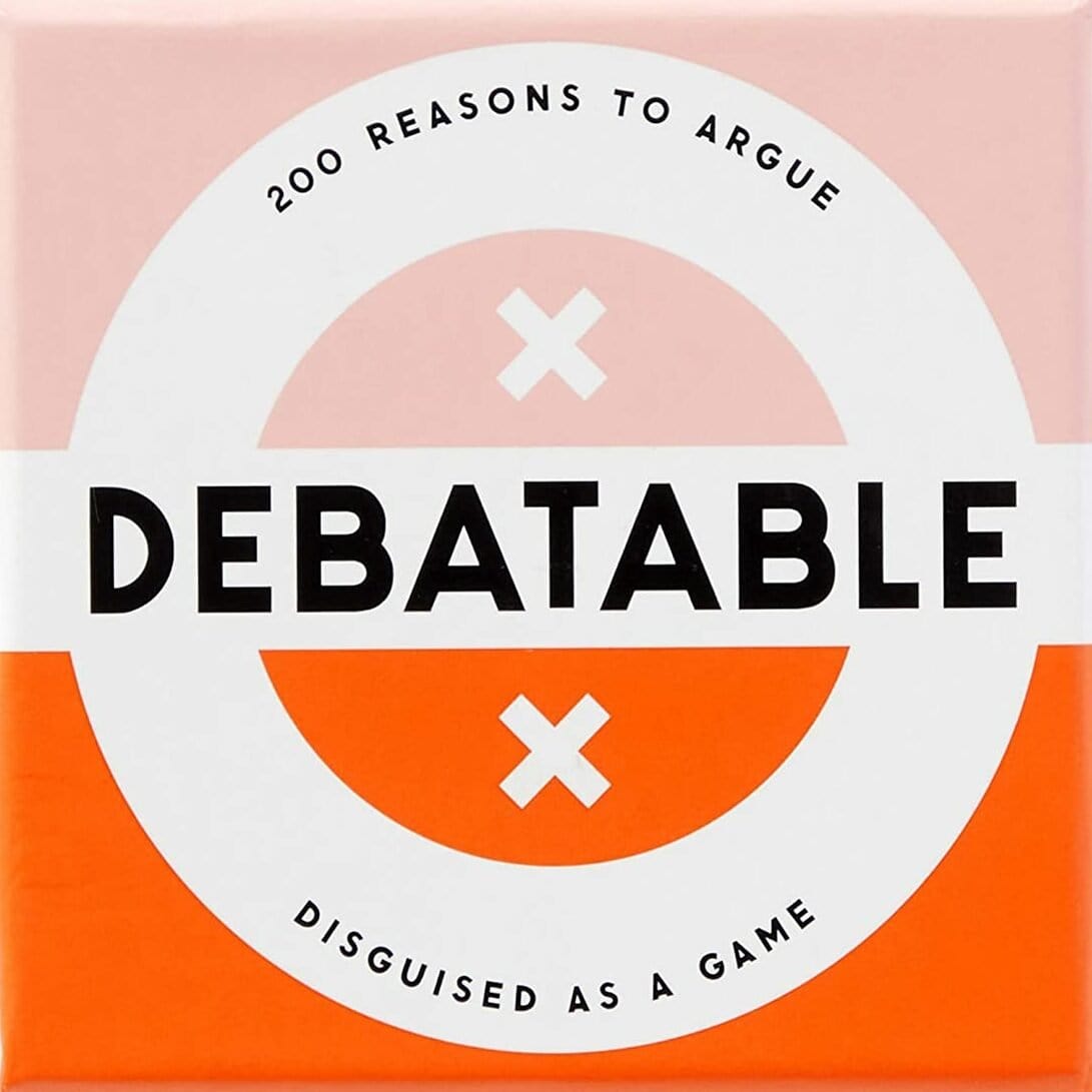 Joc de societate Debatable Game Set, 10 x 10 cm