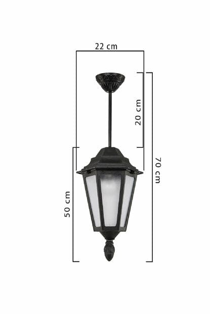 Oyo Lampadar exterior Kucuk Negru