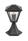 Lampadar exterior Paravento 7148 Negru / Transparent