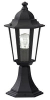 RabaLux Lampadar exterior Velence 8206 Negru / Transparent