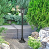 RabaLux Lampadar exterior Velence 8210 Negru / Transparent