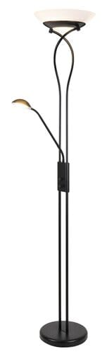 RabaLux Lampadar Gamma Trend 4554 Negru Mat / Alb