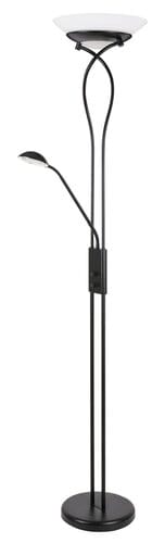 Lampadar Gamma Trend 4554 Negru Mat / Alb (1)