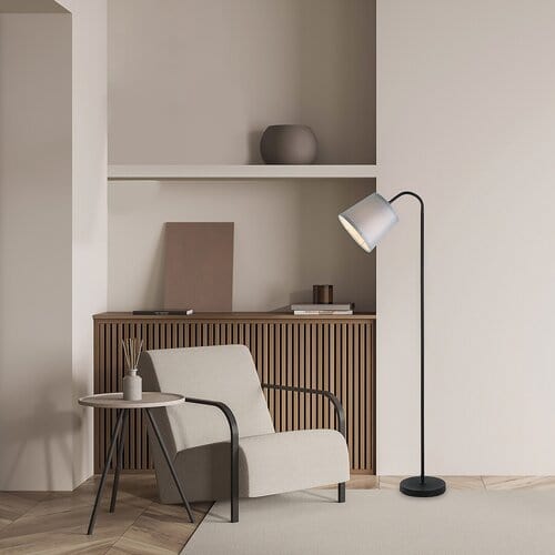 Lampadar Godric 6639 Negru / Gri (3)