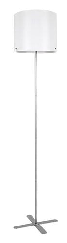 RabaLux Lampadar Izander 74012 Argintiu / Alb