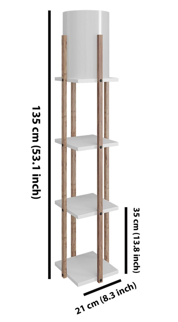 Lampadar Nora White Alb (2)