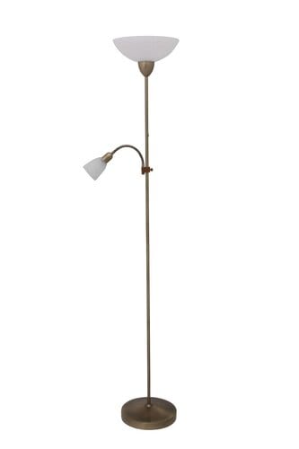 Lampadar Pearl classic 4019 Bronz / Alb