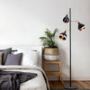 Lampadar Yildo 7021 Negru / Cupru