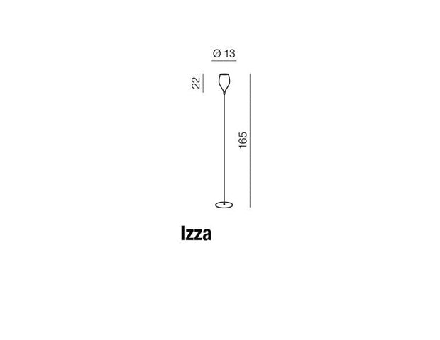 Lampadar Izza Alb, AZ1077 (4)