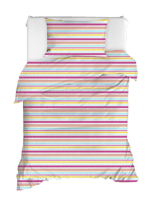 Asir Lenjerie de pat din bumbac, İva Multicolor, 160 x 220 cm