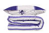 Lenjerie de pat din bumbac Ranforce, Beverly Hills Polo Club BHPC 029 Alb / Lila, 200 x 220 cm (3)