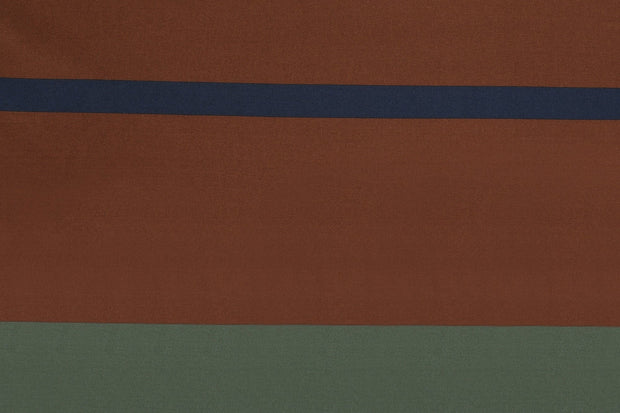 Lenjerie de pat din bumbac Ranforce, Beverly Hills Polo Club BHPC 041 Mustariu / Bleumarin, 200 x 220 cm (4)