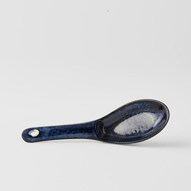 Lingura din ceramica, Indigo Albastru, 15 cm (1)