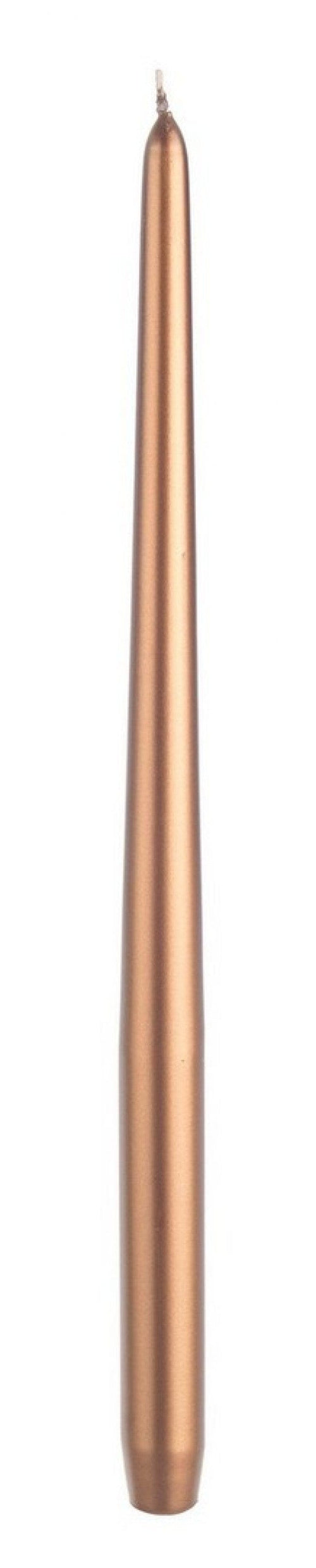 Bizzotto Lumanare conica Basic Tall Cupru, Ø2,5xH40 cm