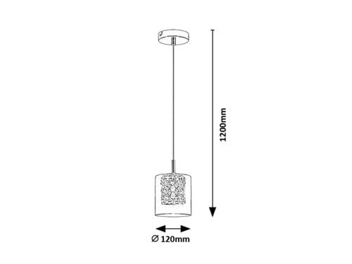 Lustra Duchess 3114 Crom / Transparent (2)