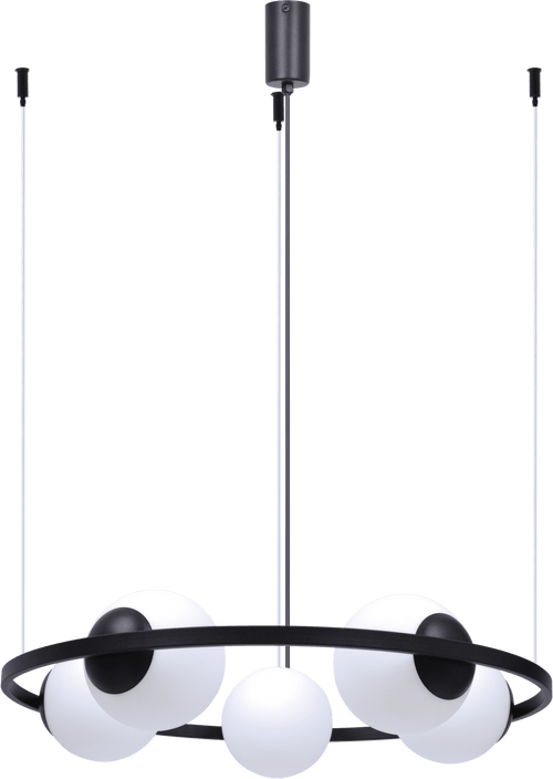 Zuma Line Lustra Orbit 5 Negru